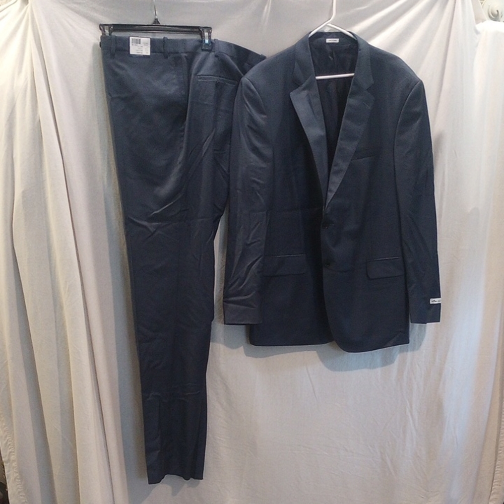 Peter Millar Dark Navy Blue Suits Classic Tailoring, 50L44W